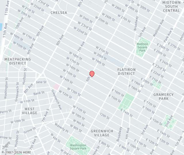 Location Map: 37 W 26th Street, 8th floor New York, NY 10010